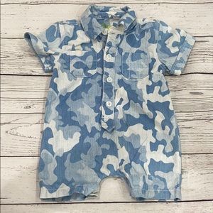 Kapital K Boys 3-6 Month Jumper Bodysuit Camofalge